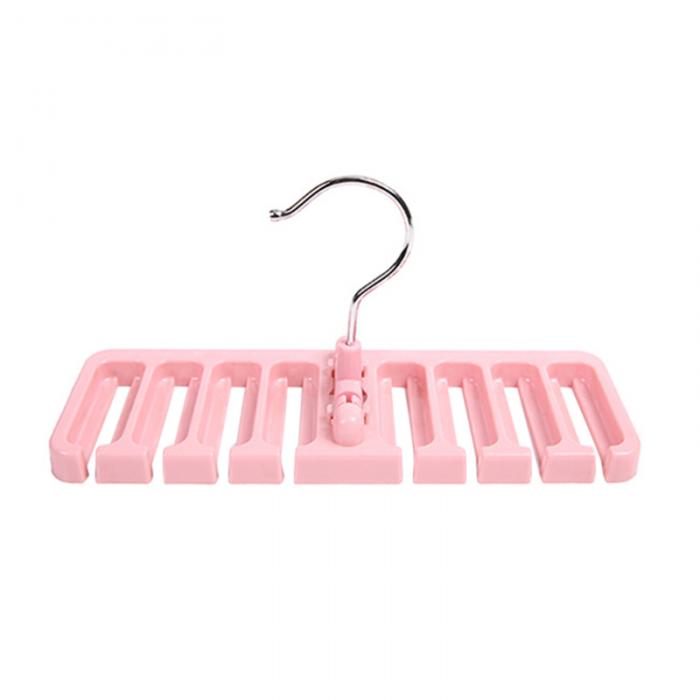 Hot Multifunctional Hook Organizer Holder Rack Storage Hanger Wardrobe Belt Tie Scarf Storage Rack