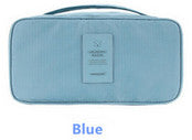 Travel Accessories Women's Storage Bag For Underwear Clothes Lingerie Bra Organizer Cosmetic Pouch Suitcase Case