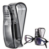 Hot sale Car Sun Visor Glasses Sunglasses Ticket Receipt Card Clip Storage Holder Racks for drop shipping