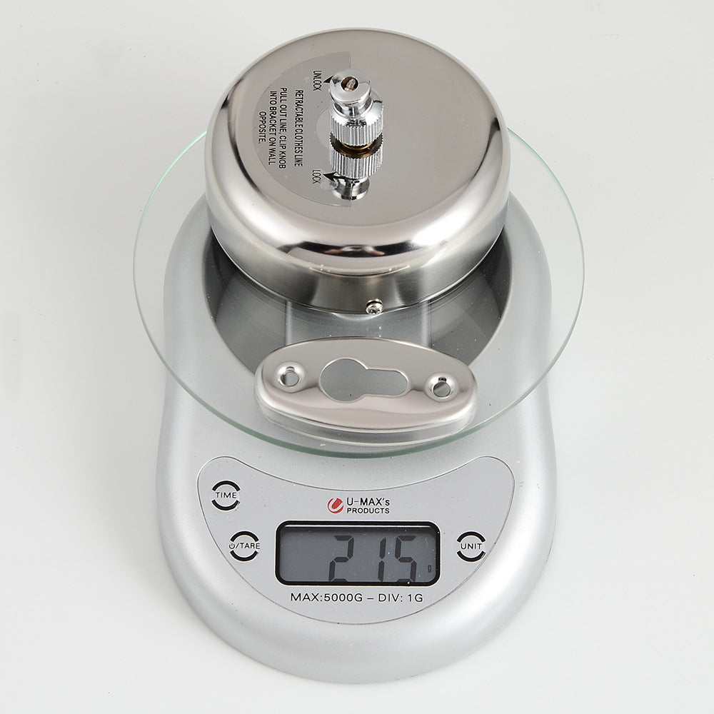 Portable Stainless Steel Retractable Clothesline Indoor Outdoor Laundry Hanger Clothes Dryer Organiser Clothes Drying Rack Rope