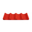 Novelty Fridge Can Beer Wine Bottle Rack Organiser Holder Mat Durable Silicone Stacking Tidy Tool Bar Accessories (Red& Blue)