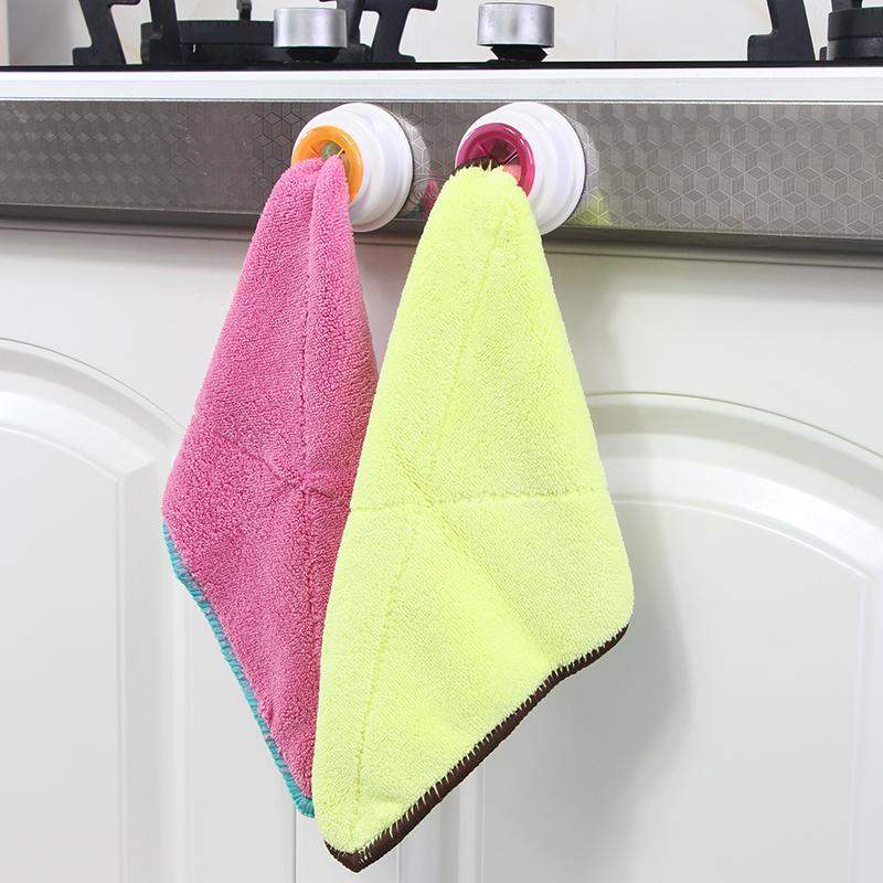 Wash Cloth Clip Holder Dish clout Storage Rack Bathroom Kitchen Storage Hand Towel Racks Clips WXV Sale