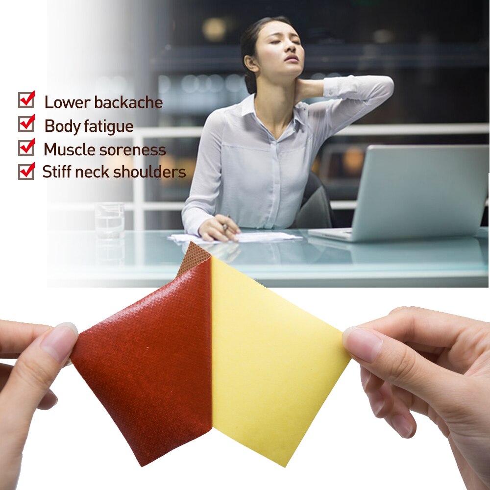 8Pcs Vietnam Red Tiger Balm Back Body Relaxation Herbal Plaster Pain Relief Patch Medical Plaster Ointment Joints