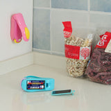 Portable Bag Clips Handheld Mini Electric Heat Sealing Machine Impulse Sealer Seal Packing Plastic Bag Clip work with battery