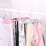 Hot Multifunctional Hook Organizer Holder Rack Storage Hanger Wardrobe Belt Tie Scarf Storage Rack