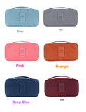 Travel Accessories Women's Storage Bag For Underwear Clothes Lingerie Bra Organizer Cosmetic Pouch Suitcase Case