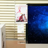 New Computer Display Screen Sticker Acrylic Adhesive Sticky Notes with Charging Hole Phone Holder Bookmark Notes Message Board