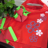 Strawberry Folding Reusable Storage Bag Recycling Use Shopping Bag