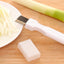 Convenient Onion Knife CutterGraters Slicers Shredder Plastic+Stainless Steel knives With Cover Vegetable Tools