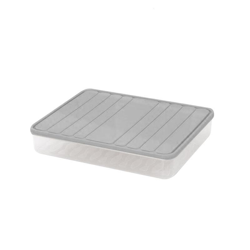 Egg Fish storage box food container keep eggs fresh refrigerator organizer kitchen dumplings storage containers 3