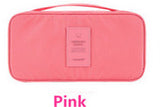 Travel Accessories Women's Storage Bag For Underwear Clothes Lingerie Bra Organizer Cosmetic Pouch Suitcase Case