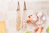 Creative Vegetable Onion Potato Storage Hanging Bag Hollow Breathable Mesh Bag Kitchen Garlic Ginger Mesh Storage Bag
