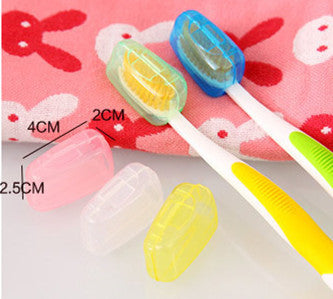 Food Grade Silicone Toothbrush 3pcs/lot  Head Case Cover Brush Cap Anti Bacteria Non Toxic Travel Camping Bathroom Accessories