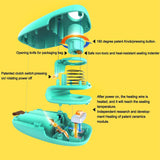 2 in1 Mini Portable Handheld Heat Sealer Useful Blue Plastic Sealing Bag Cutter Resealer Heat Sealing Machine Vacuum Packing