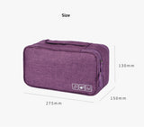 Bra Underware Drawer Organizers Travel Storage Dividers Box Bag Socks Briefs Cloth Case Clothing Wardrobe Accessories Supplies