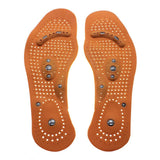 1Pair New Arrival Magnetic Therapy Magnet Health Care Foot Massage Insoles Men/ Women Shoe Comfort Pads Wear-resisting
