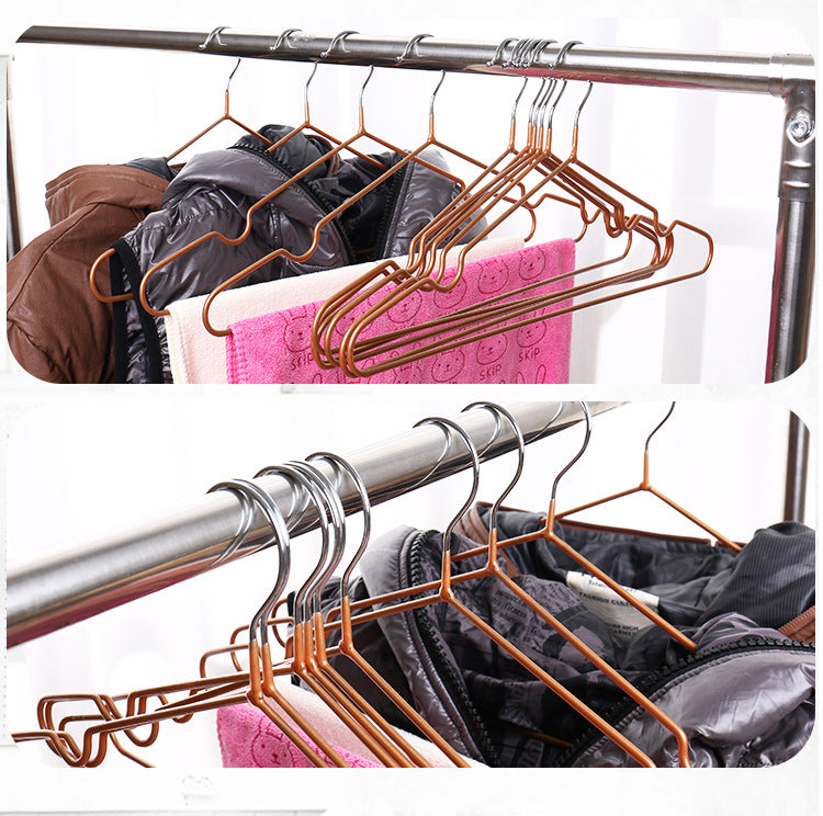 10 Pcs Clothes Hangers Non-Slip Hook For Suit Coat Closet Garment Outdoor Drying Rack Plastic Clothing Hanger