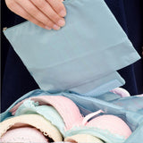 Storage Bags Family Organizador Moistureproof Waterproof Travel Accessories Nylon Save Space Antibiosis Underwear Bra Bag