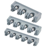 Kitchen Organizer Mop Holder 5/4/3 Position Brush Broom Hanger Storage Rack Household Mop Brush Hanger Kitchen Gadgets