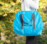 Nylon Folding Waterproof Suitcase Handbag Storage Luggage Pouch Shoulder Tote Shopping Travel Bag Clothes luggage