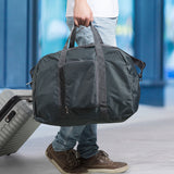 Nylon Folding Waterproof Suitcase Handbag Storage Luggage Pouch Shoulder Tote Shopping Travel Bag Clothes luggage