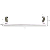 24/36cm Cabinet Drawer Towel Stainless Steel Hanging Rack Storage Holder Over Door Hanger Kitchen Bathroom Organizer Hanger