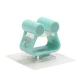 Wall Mounted Mop Holder Brush Broom Hanger Storage Rack Kitchen Organizer with Mounted Accessory Hanging Cleaning Tools