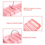 Hot Multifunctional Hook Organizer Holder Rack Storage Hanger Wardrobe Belt Tie Scarf Storage Rack