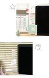 New Computer Display Screen Sticker Acrylic Adhesive Sticky Notes with Charging Hole Phone Holder Bookmark Notes Message Board