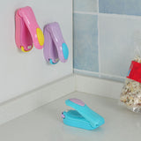 Portable Bag Clips Handheld Mini Electric Heat Sealing Machine Impulse Sealer Seal Packing Plastic Bag Clip work with battery