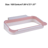 1PC Cupboard Door Back Trash Rack Storage Garbage Bag Holder Hanging Kitchen Cabinet Hanging Trash Rack Kitchen Gadgets