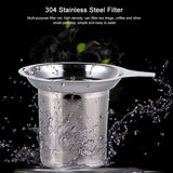 Reusable Stainless Steel Mesh Tea Infuser Tea Strainer Teapot Tea Leaf Spice Filter Drinkware Kitchen Accessories
