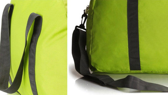 Nylon Folding Waterproof Suitcase Handbag Storage Luggage Pouch Shoulder Tote Shopping Travel Bag Clothes luggage