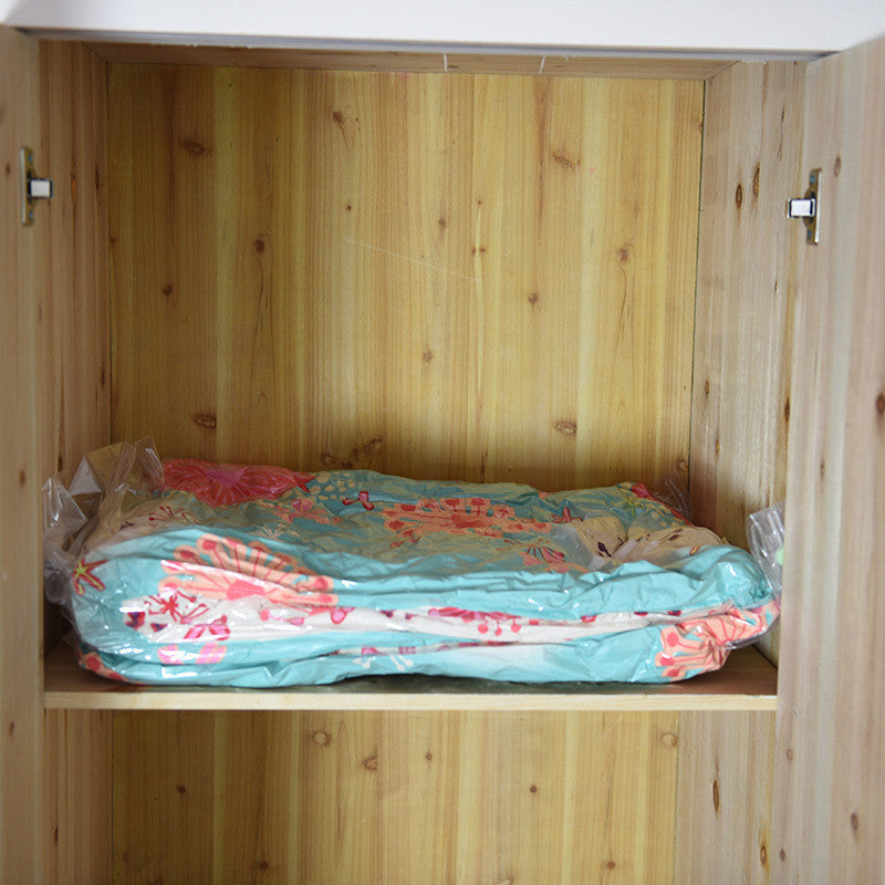 Transparent Vacuum 1pc Storage Bags Seal Compressed Space Saver Saving Bag Organizer Home Compression Storage Bag