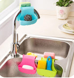 High-quality Double Sink Caddy Saddle Style Kitchen Organizer Storage Sponge Holder Rack Tool m21