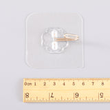 6pcs Transparent Strong Self Adhesive Door Wall Hangers Towel Mop Handbag Holder Hooks For Hanging Kitchen Bathroom Accessories