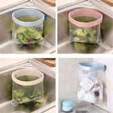 Hot Sale Creative Power Suction Cup Garbage Bag Kitchen Clip Garbage Storage Rack kitchen accessories organizer Dropshipping