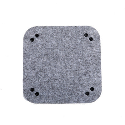 1PC Fabric Felt Desktop Sundries Storage Tray Wearable and Durable Foldable use for Office Livingroom Coffee Table Storage Items