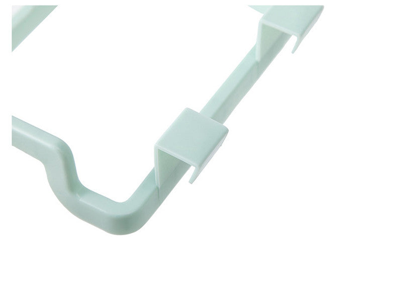 Garbage Bag Hanging Holder Cupboard Door Back Trash Rack Kitchen Cabinets Storage Towel Shelf Holders Storage