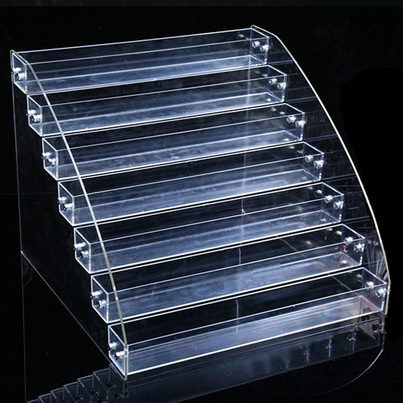 Clear/Transparent Nail Polish Rack Multi layers Cosmetic Varnish Display Stand Holder Manicure Tool Organizer Storage Shelf