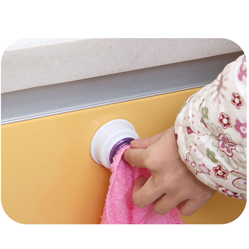 Wash Cloth Clip Holder Dish clout Storage Rack Bathroom Kitchen Storage Hand Towel Racks Clips WXV Sale