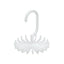 Neck Tie Holder Space Saving Multifunction 1 PC Plastic 20 Hooks 360 Degree Rotating Belt Rack Neck Tie Hanger