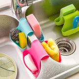 High-quality Double Sink Caddy Saddle Style Kitchen Organizer Storage Sponge Holder Rack Tool m21
