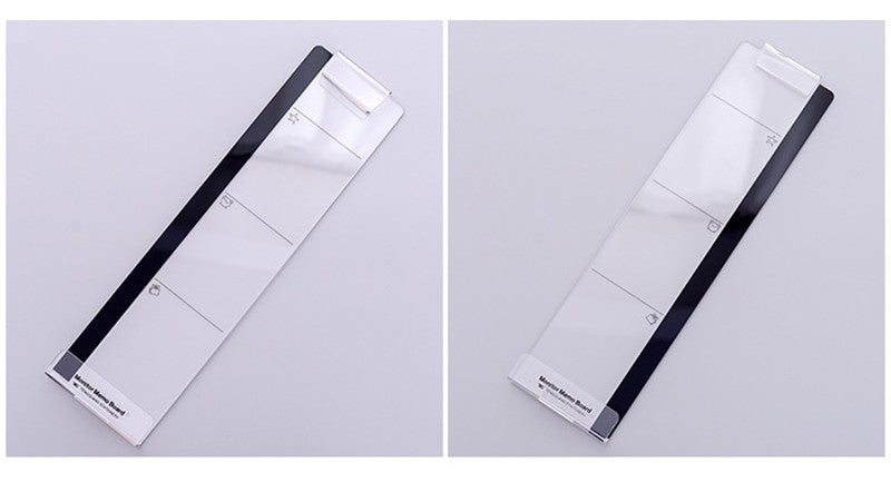 New Computer Display Screen Sticker Acrylic Adhesive Sticky Notes with Charging Hole Phone Holder Bookmark Notes Message Board