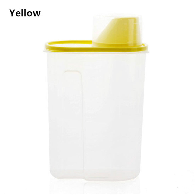 Sealed Cans Tank Plastic Food Storage Box Grain Container Kitchen Fresh Accessories Organizador Kitchen Tools