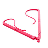 1pc Books Stand Portable Hands Free Book Holder Folding Stand Holds Pages Open Clip Fixed Clamp