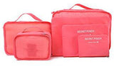 Travel Storage Bag Set  6 PCS For Clothes Tidy Organizer Pouch Suitcase Handbag Home Closet Divider Drawer Organiser