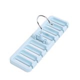 Hot Multifunctional Hook Organizer Holder Rack Storage Hanger Wardrobe Belt Tie Scarf Storage Rack