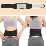 Tcare Adjustable Waist Tourmaline Self heating Magnetic Therapy Back Waist Support Belt Lumbar Brace Massage Band Health Care