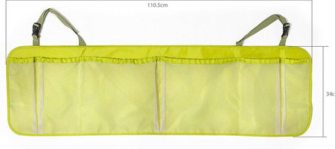 Large Auto Car Boot Multifunction Foldable Trash Hanging Storage Bags for Car Seat Capacity Storage Pouch